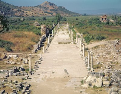 Ansicht des Arkadischen Weges von Roman